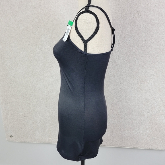 Maidenform Black Cover Your Bases SmoothTec Cami Shapewear Sz L NEW - Picture 6 of 16